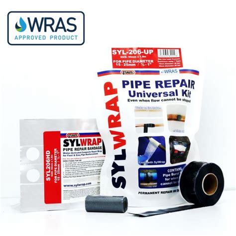 Pipe Repair Kit - Fix a Leaking Pipe in 30 Minutes with SylWrap