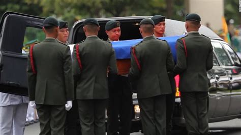 Former Philippines dictator Ferdinand Marcos buried in Heroes' cemetery ...