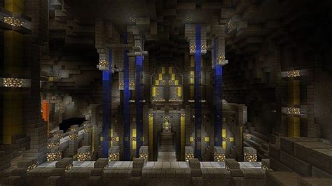 Dwarven underground city! Minecraft Map