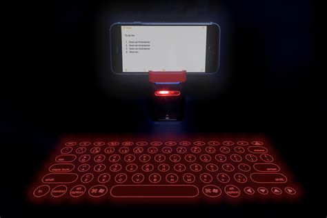 The Most Advanced Virtual Laser Keyboard You Will Ever See