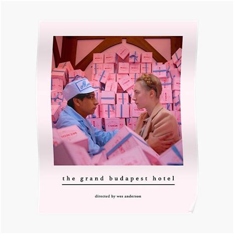 The Grand Budapest Hotel (Wes Anderson) Saoirse Ronan cinema Premium ...