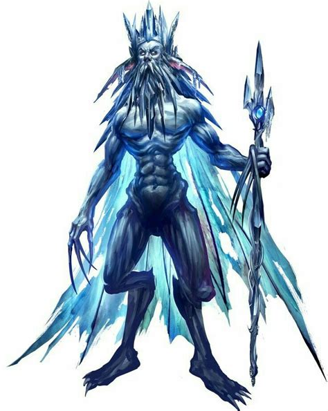 Ice Mephit Sorcerer - Pathfinder PFRPG DND D&D d20 fantasy