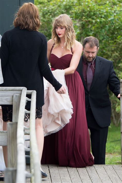 Taylor Swift Attends BFF Abigail Anderson's Wedding