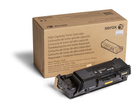 Genuine Xerox High-Capacity Toner Cartridge For The Phaser 3330/WorkCentre 3335/3345 (8.5K ...