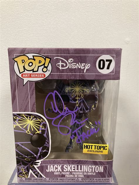 Chris Sarandon signed Jack Skellington JSA - 1st & Goal Collectables