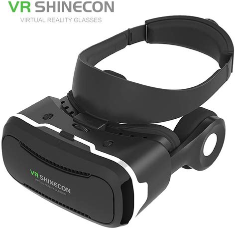 Shinecon VR 4.0 Headset Virtual Reality Headset,VR Glasses,VR Goggles -Compatible for Apple ...