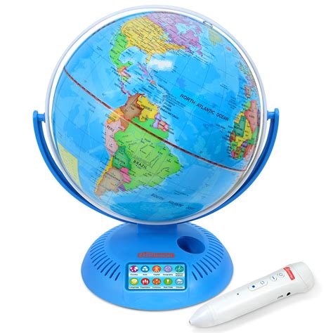 Interactive World Globe with Stand and Smart Pen | Engaging, Colorful – LittleExperimenter