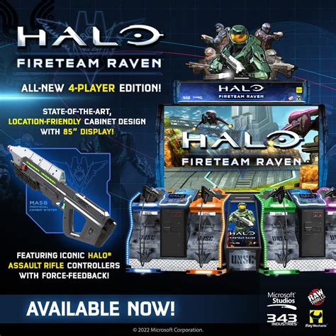 Halo® Fireteam Raven™ – Raw Thrills, Inc.