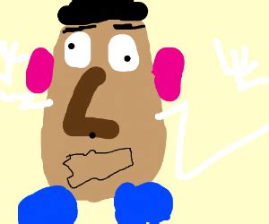 Mr Potato Head (with crazy arms) - Drawception