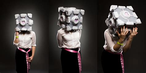 Companion Cube Cosplay by Skye033 on DeviantArt