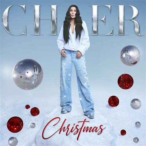 Cher shares Christmas album cover - and it's got snow, baubles and the ...