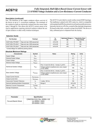 Acs712 sensor-arus | PDF