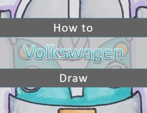 VW Bus Drawing Step by Step with Markers - Art by Ro