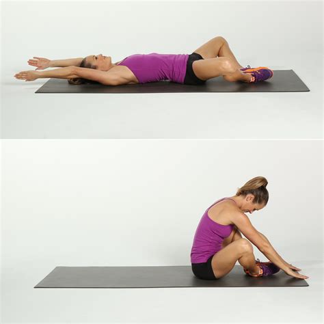 Diamond Sit-Up | Transform Your Abs With This 2-Week Crunch Challenge | POPSUGAR Fitness