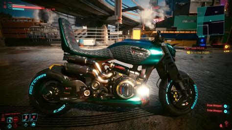 Best Motorcycles In Cyberpunk 2077