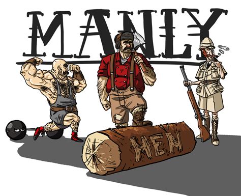 Manly Men by thdark on Newgrounds