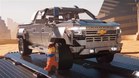 Chevy Silverado Gets Bricked In Cheeky Lego Movie 2 Ad