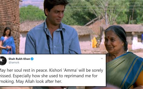 SRK Mourns The Death Of 'Swades' Actor Kishori Ballal