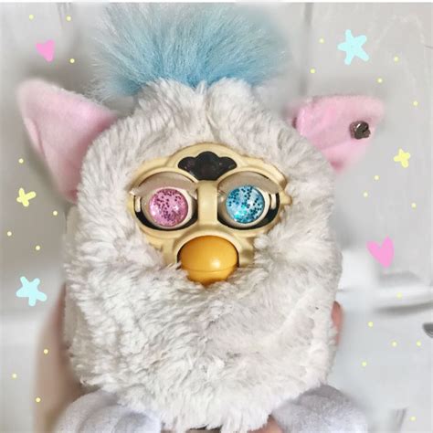 Vintage 1998 custom furby | Furby, Custom toys, Custom eyes