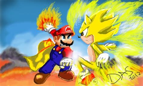 Colors Live - Mario vs Sonic by David14