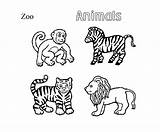 zoo coloring Pages coloringbay  preschool sketch template