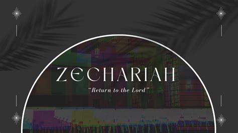 Zechariah 9:9-10 — Harbor Community Church