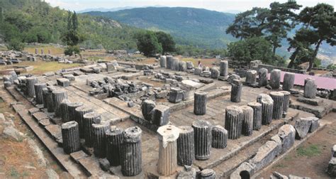 Labraunda city of ancient Caria civilization under excavation - Daily Sabah