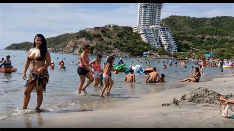 Rodadero Beach - Santa Marta Colombia 🇨🇴 - YouTube