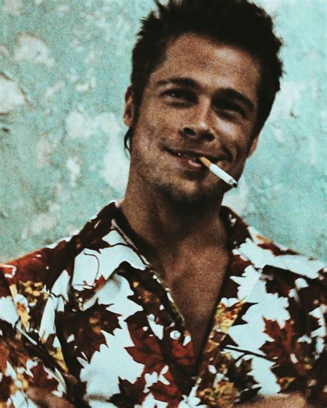 Fight Club Cast, Fight Club Rules, Fight Club 1999, Brad Pitt Long Hair, Johnny Depp Hairstyle ...