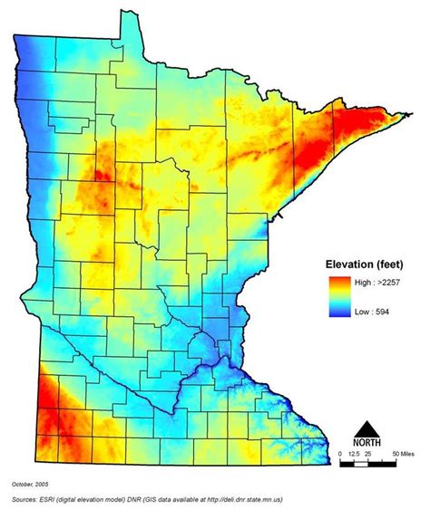 File:Minnesota land surface elevation.jpg - Minnesota Stormwater Manual