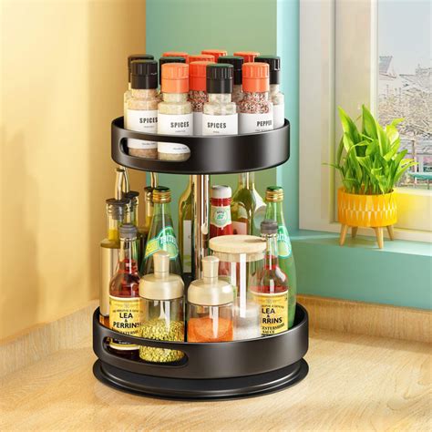 Rebrilliant Rotating Spice Rack & Reviews | Wayfair