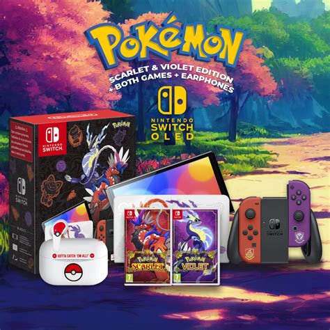 Nintendo Switch OLED Pokemon Edition Bundle - Paragon Competitions