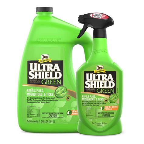 Absorbine UltraShield Green Natural Fly Repellent | HorseLoverZ