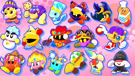 Kirby Star Allies - All Characters (Friends) | FpvRacer.lt