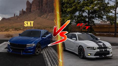 Dodge Charger RT vs SXT (Which is better?) - YouTube