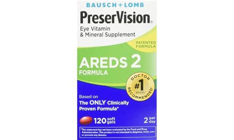 PreserVision AREDS 2 Vitamin & Mineral Supplement, Soft Gels 120 ea | Groupon