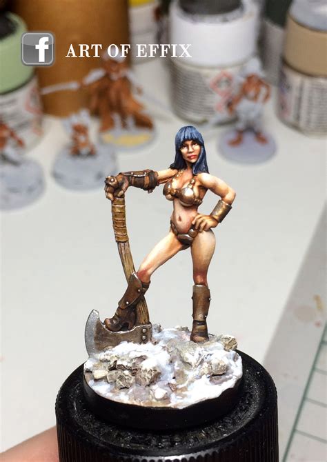 "Marina" #Hasslefree Miniatures (#Frostgrave) - Painting : Art of Effix 28mm Miniatures, Fantasy ...