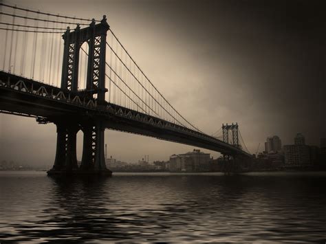 Manhattan Bridge, New York, bridge, Manhattan Bridge HD wallpaper ...