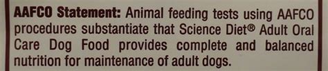 Pet Food Labels: Nutritional Adequacy Statement - eXtension