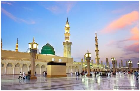 Masjid Nabawi Malam Hari HD-Hintergrundbild | Pxfuel