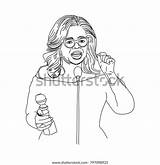 Oprah Winfrey Coloring Page Coloring Pages sketch template