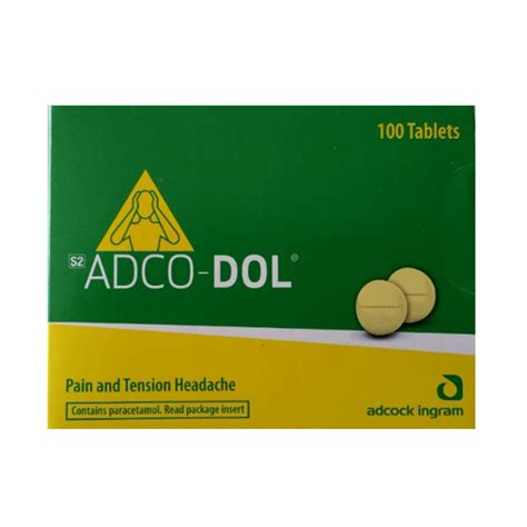 Adco-Dol Pain Relief Tablets 100s - PainSelect Online Shop