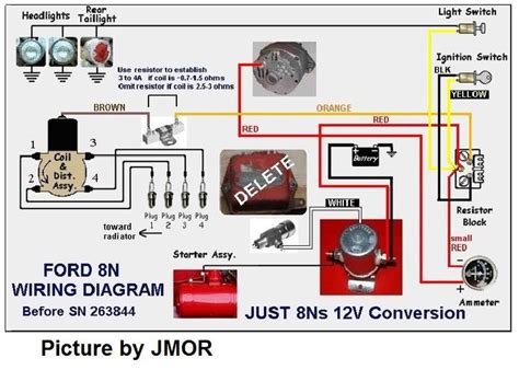 Ford 9n 12 Volt Conversion Wiring Diagram - Wiring Diagram Pictures