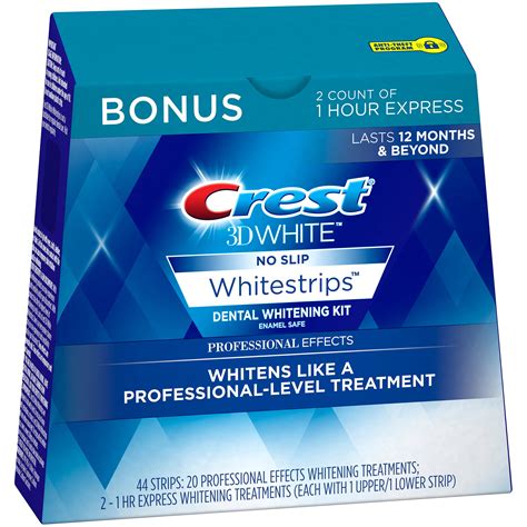 Crest 3D Whitestrips, Professional Effects, Teeth Whitening Strip Kit ...