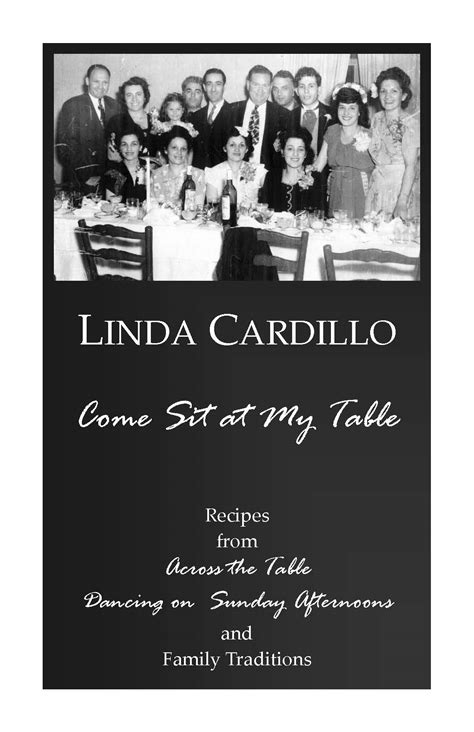 Come Sit at My Table—A Special Cookbook | Linda Cardillo