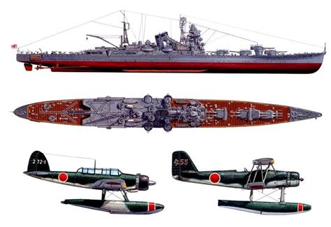 Tone, Japanese Heavy Cruiser: World War II | Heavy cruiser, Imperial ...