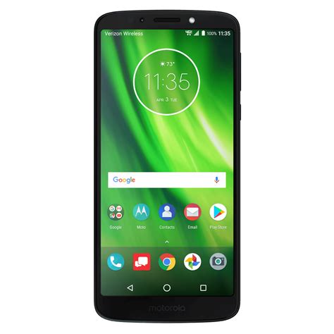 Verizon Wireless Motorola Moto G6 Play 16GB Prepaid Smartphone, Black ...