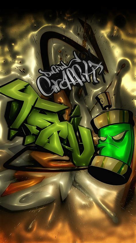 Digital Graffiti, 929, art, cool, digital, gangsta, graffiti, green, q ...