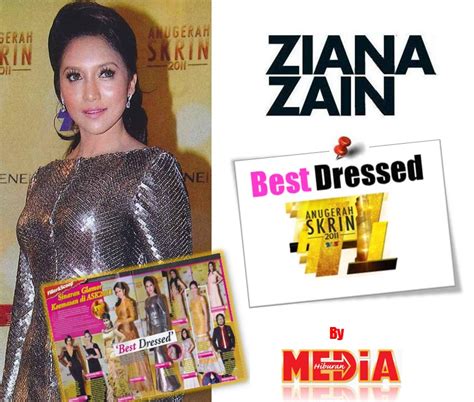 Asia's Pop Queen [Ziana Zain]: Ziana Zain - 'Best Dressed' ASK 2011