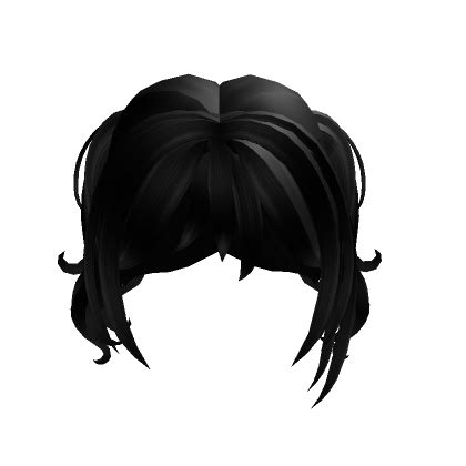 Cute Nico Anime Dark Black Hair | Roblox Item - Rolimon's